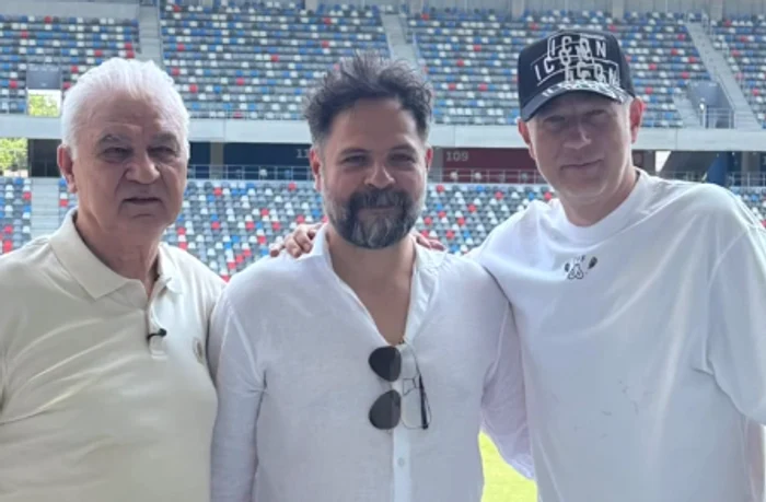 Remus Achim filmează documentarul despre Anghel și Edi Iordănescu: tată și fiu în centrul atenției