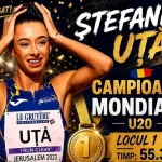 Ștefania Uță campioană mondială U20 la 400 m garduri; Daria Vrînceanu ia argintul la triplusalt