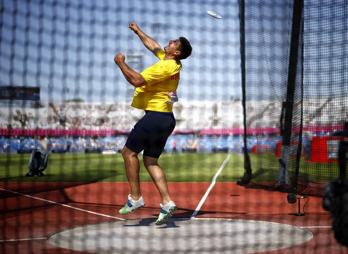 Alin Firfirică, locul 14 în calificările probei de disc la Campionatul European de la Birmingham