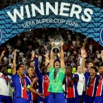 PSG a câștigat pentru a doua oară Supercupa Europei, 2-1 cu Aston Villa la Salzburg