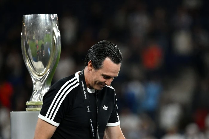 Unai Emery rămâne fără Supercupa Europei: patru finale, patru înfrângeri
