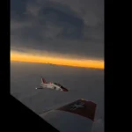 Eclipsa totală văzută din avion: imagini spectaculoase la mii de metri altitudine