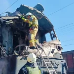 Atac cu dronă asupra unui tren lângă Odesa: mecanicul şi ajutorul său au murit, 340 de pasageri evacuaţi