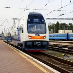 O dronă rusă a lovit locomotiva unui tren internațional lângă granița cu Polonia