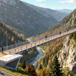 Parva va construi cel mai înalt pod pietonal suspendat din Europa: proiect de 23,8 milioane de lei