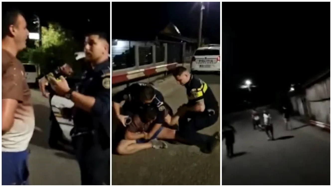 Scandal violent într-un bar din Faraoani: polițiștii au tras focuri de avertisment după ce au fost atacați