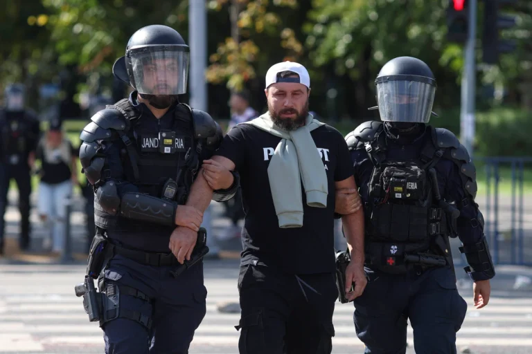 Bilanț după protestul fermierilor din Piața Victoriei: 6 reținuți, 10 jandarmi răniți și amenzi de 46.000 de lei
