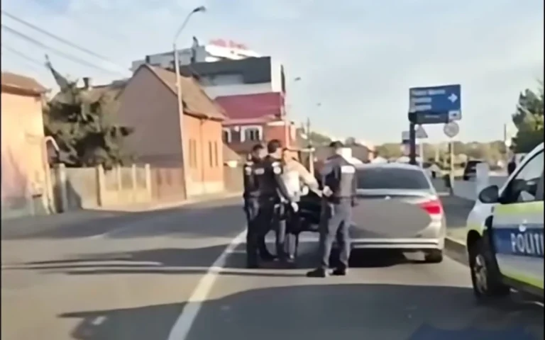 Șofer depistat pozitiv la ketamină, oprit pe DJ 152A în județul Mureș după ce circula haotic