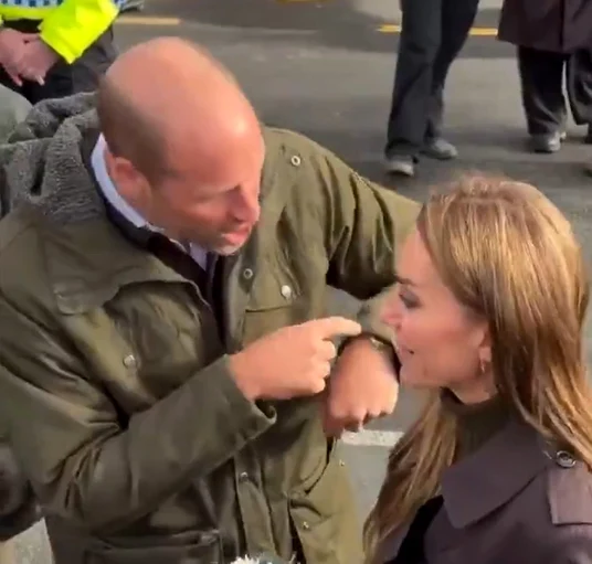 Un gest al prințului William către Kate Middleton, viral după o vizită în Scoția; internetul, împărțit