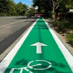 Baia Mare, sancționată cu 21 de puncte-amendă pentru amenajarea unei piste de biciclete fără avizul poliției