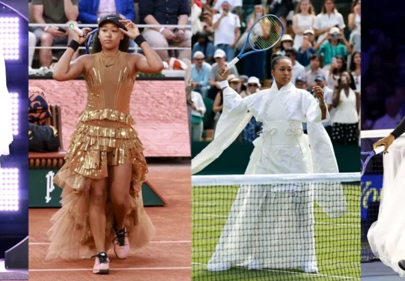 Naomi Osaka: patru Grand Slam-uri, patru intrări-spectacol care au pus moda în centrul atenției tenisului
