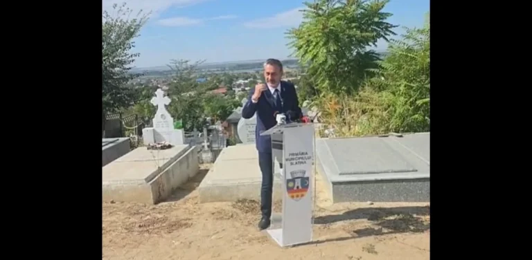 Saci cu cadavre din perioada COVID, găsiți în groapa comună a Cimitirului Strehareți din Slatina, anunță primarul De Mezzo