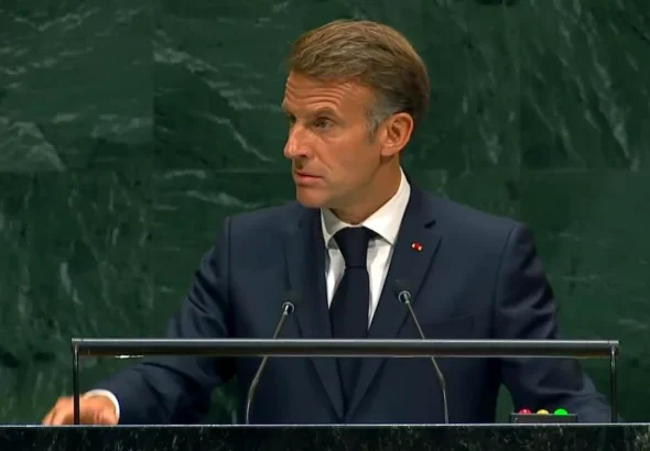 Macron avertizează la Adunarea Generală a ONU împotriva unei reveniri la „legea junglei”