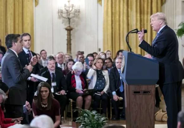CNN, MS NOW şi Politico cer în instanţă restituirea accesului la Casa Albă, blocat de Trump