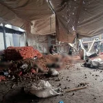 Şase muncitori ucişi într-un atac cu dronă asupra unui depozit agricol din regiunea Harkov