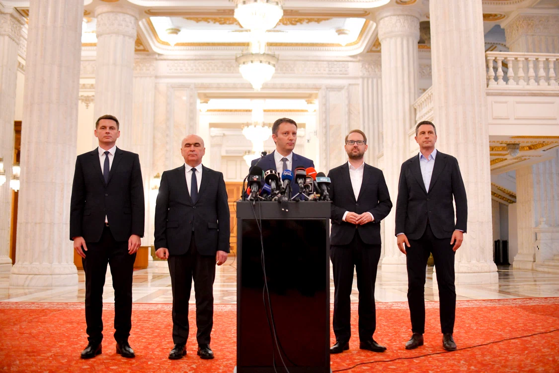 Componența Guvernului Mureșan: listă de miniștri și dispute între USR și UDMR pentru Justiție