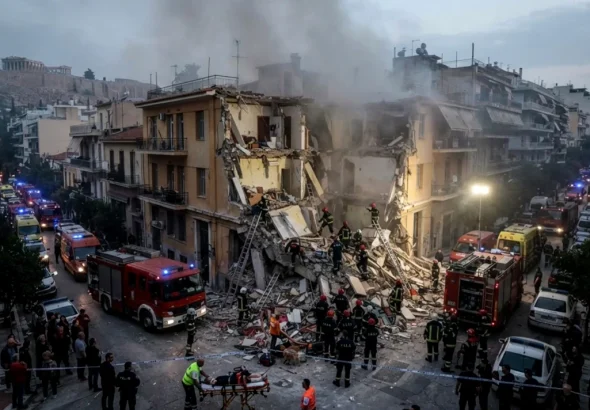 Șase morți după explozia din centrul Atenei; printre victime se numără patru cetățeni americani