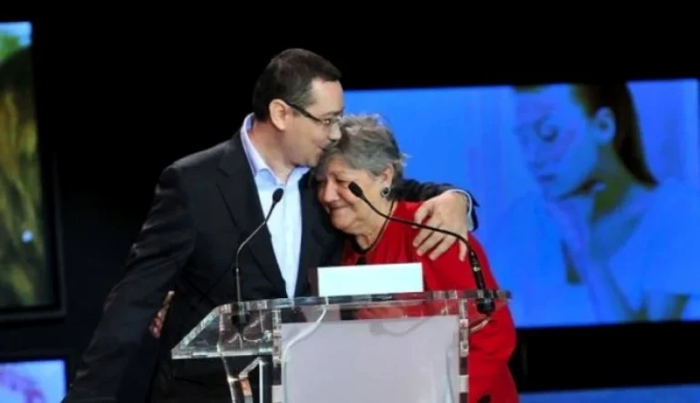 A murit Cornelia Naum, mama lui Victor Ponta, la 84 de ani