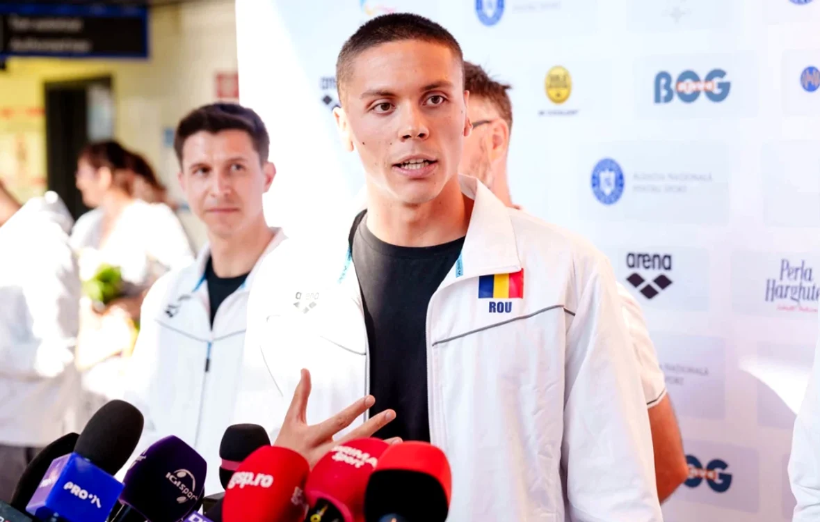 David Popovici îi îndeamnă pe «suporterii de rezultat» să rămână alături de sportivi și după înfrângeri