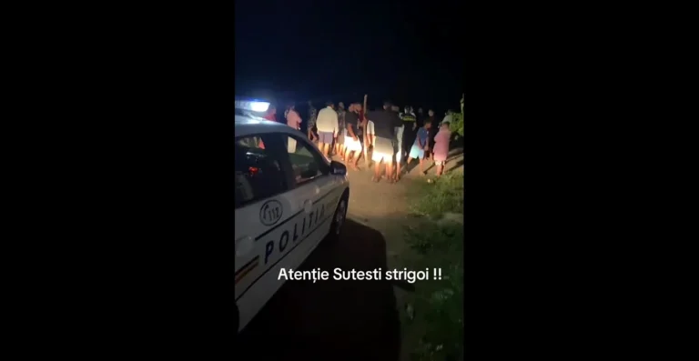Persoane mascate sperie locuitorii din Șuțești, după valul de clipuri cu „strigoi” de pe TikTok