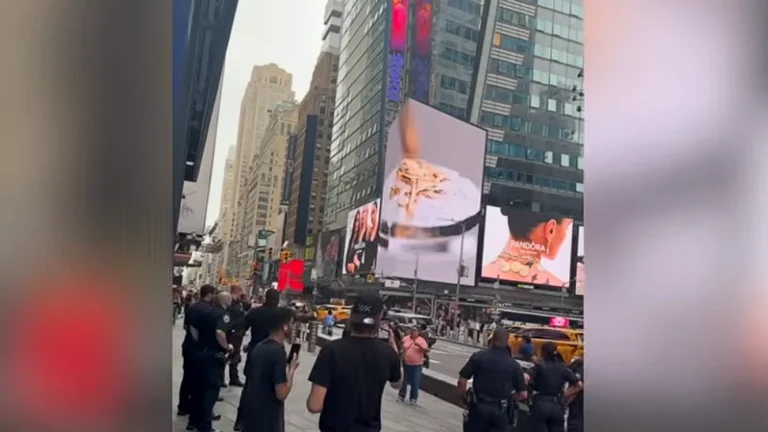 Atac în Times Square: o femeie a înjunghiat doi trecători; o victimă a murit, atacatoarea împușcată de poliție