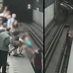 Un copil de 7 ani a căzut pe șinele metroului din Praga; un pasager l-a salvat înainte de sosirea trenului
