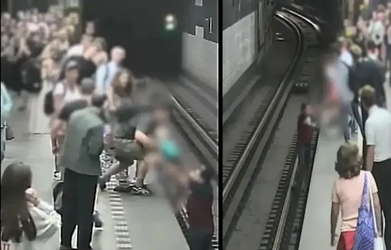 Un copil de 7 ani a căzut pe șinele metroului din Praga; un pasager l-a salvat înainte de sosirea trenului