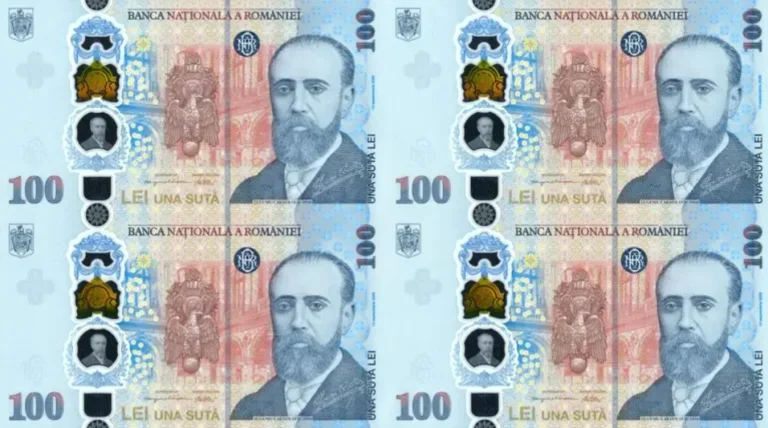 BNR pune în circulație o bancnotă aniversară de 100 de lei dedicată lui Eugeniu Carada