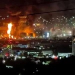 Incendiu la terminalul de păcură din Novorossiisk după un atac cu drone