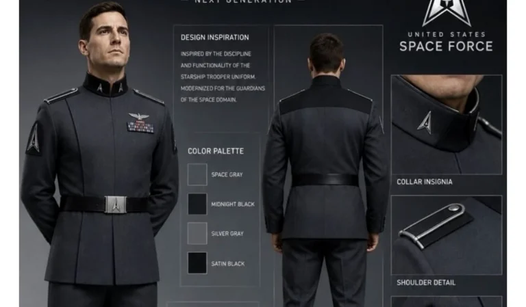 Trump prezintă noile uniforme ale Forțelor Spațiale americane, inspirate din „Starship Troopers”