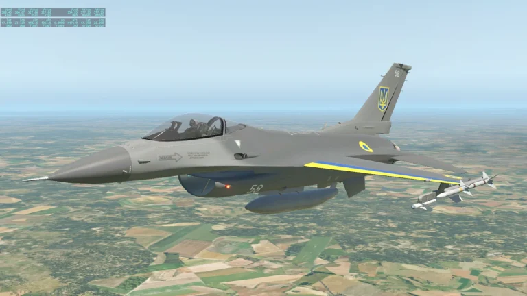 Ucraina rămâne aproape fără rachete pentru F-16, în fața dronelor și rachetelor rusești