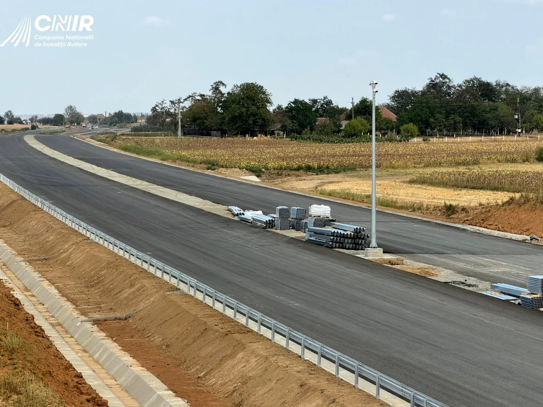 Lucrările la lotul Chiribiș–Biharia din Autostrada A3 au ajuns la 71%: anunț CNIR