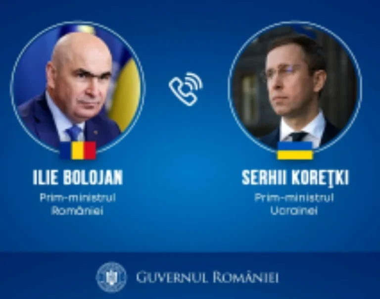 Ilie Bolojan a discutat cu premierul ucrainean despre securitate, apărare, infrastructură şi energie