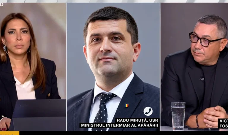 Scandal în direct între Victor Ponta și ministrul Radu Miruță pe tema Șantierului Naval Mangalia
