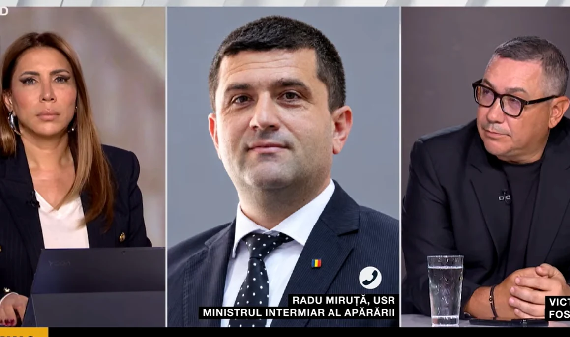 Scandal în direct între Victor Ponta și ministrul Radu Miruță pe tema Șantierului Naval Mangalia