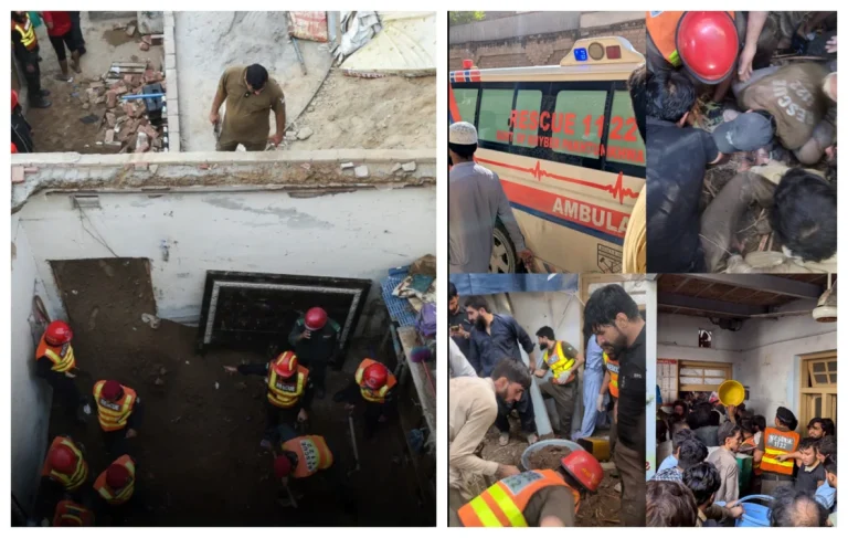 Prăbușirea acoperișului unei școli private din Peshawar: cel puțin 29 de morți, proprietarul arestat