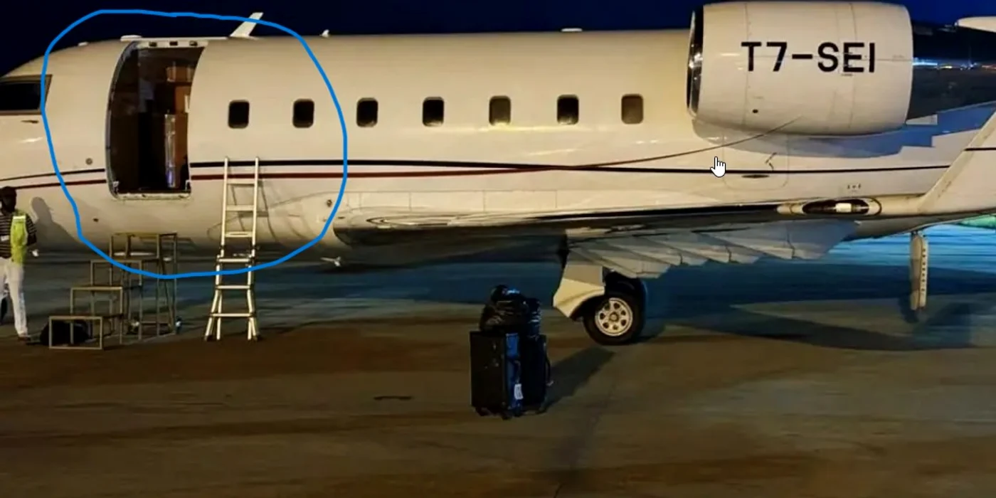 Ușă a unui avion privat s-a desprins în timpul zborului între Abuja și Lagos; aeronava a aterizat în siguranță