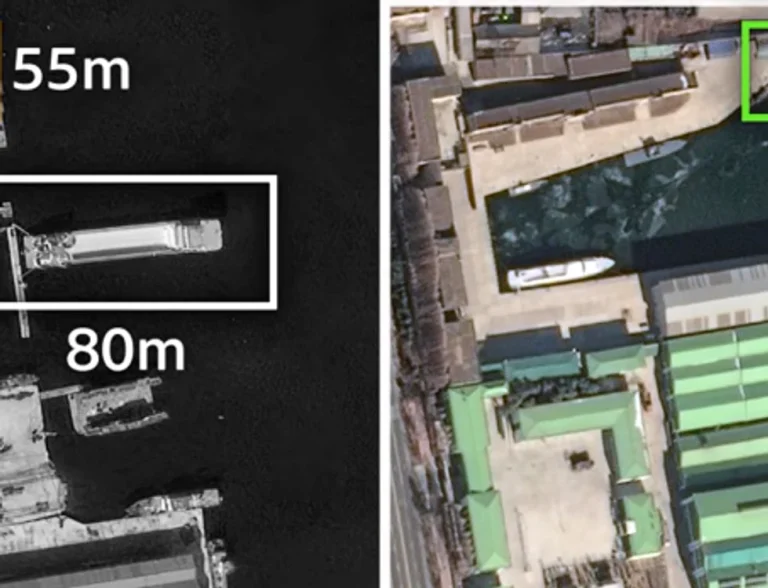 Imagini din satelit arată un iaht de lux al lui Kim Jong Un, cu piscină de circa 50 m și tobogane