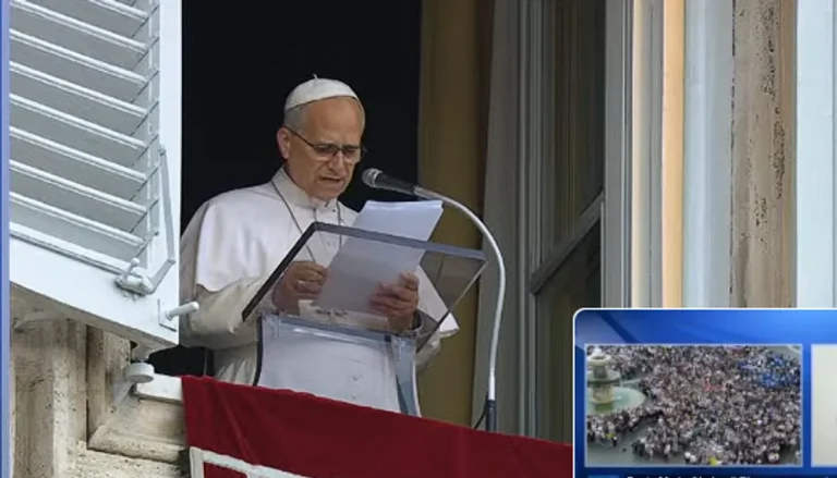 Papa Leon al XIV‑lea s‑a adresat mulțimii la Vatican, la cinci zile după operație