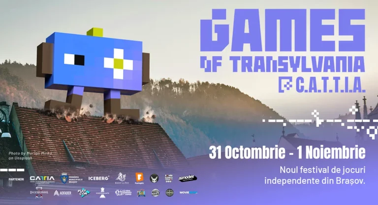 Prima ediție Games of Transylvania: festival de jocuri video și VR la Brașov, în weekendul de Halloween