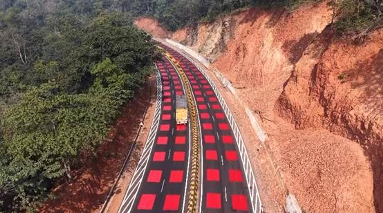 India testează marcaje rutiere în carouri roșii şi pasaje subterane pentru protecţia faunei pe autostradă
