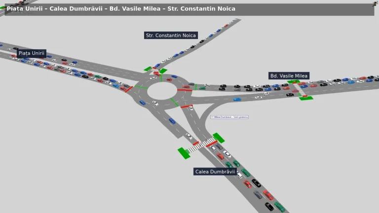 Sistemul de semaforizare „inteligentă” din Sibiu, oprit după două ore din cauza blocajelor
