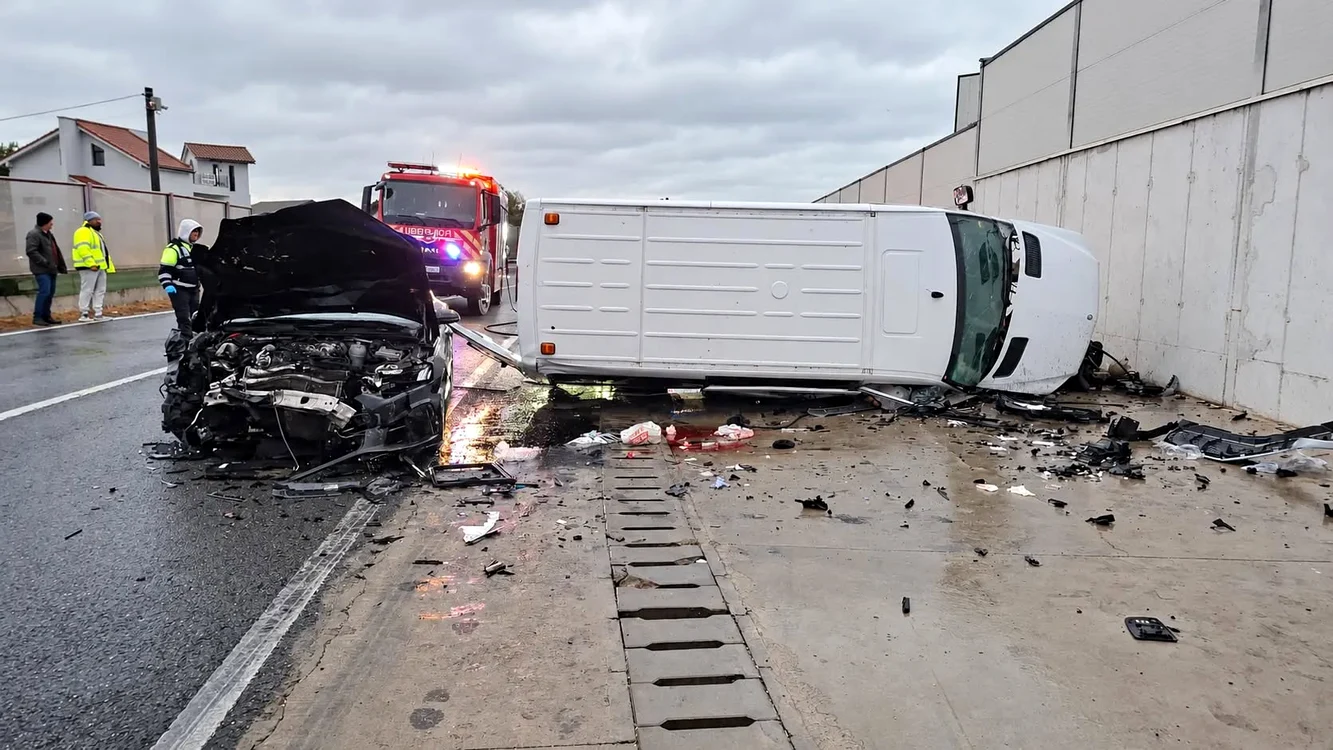 Accident grav pe DN 22, între Năvodari și Lumina: nouă răniți, unul intubat; șoferul avea permisul suspendat