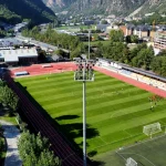 În Pirinei, la 1.240 m: stadionul din Andorra pe care va juca Universitatea Craiova în Conference League