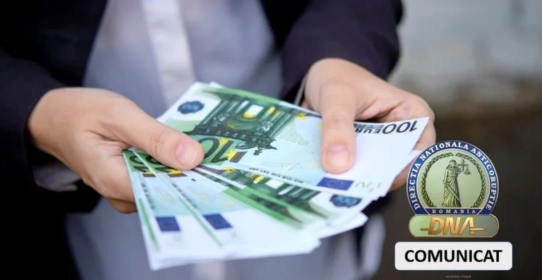 Inspector AFM reținut de DNA după ce ar fi cerut 45.000 de lei pentru reducerea obligațiilor unei firme