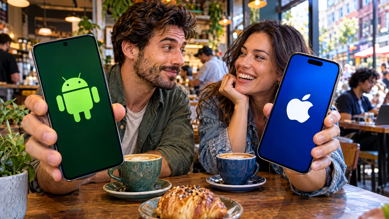 Android vs. iPhone: cine câștigă în utilizarea mobilă depinde de ce măsori