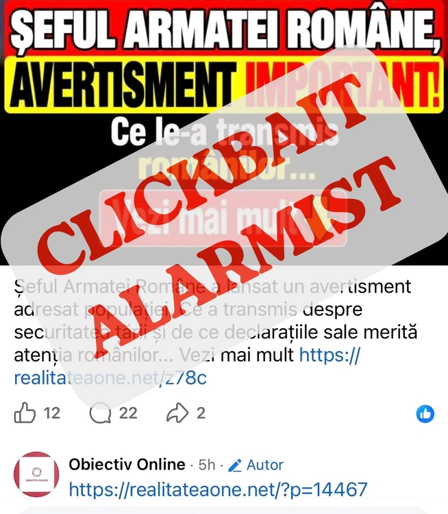 MApN infirmă zvonurile despre o „alertă națională” atribuită șefului Statului Major, mesajele circulă pe Facebook