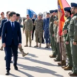 Nicușor Dan, la ceremonia de Ziua Armatei: „Baza 86 Aeriană a doborât două drone ostile”