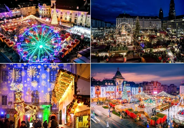 Târgurile de Crăciun din România 2026: Craiova și Sibiu deschid sezonul pe 13 noiembrie