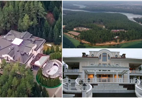 Un nou inel de turnuri antiaeriene construit în jurul reședinței lui Putin de la Valdai